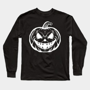 Grinning Jack O' Lantern Long Sleeve T-Shirt